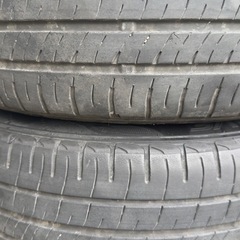 【中古】165/65R14 タイヤホイールセット　ダンロップEC204 5.5j +45の画像