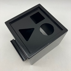 stp-3284 BRIO  形合わせボックス　パズル　ブリオ　ブラック　黒　ブロック　木製　おもちゃ　木のおもちゃ　型はめ　積み木　知育玩具　玩具　知育　の画像