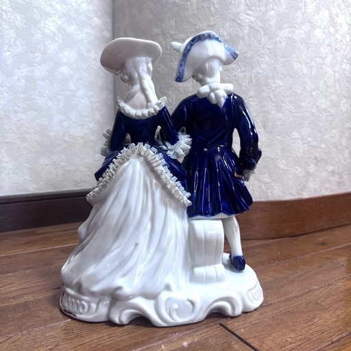 【美品】人形　天女　女神　骨董　陶器　置物　インテリア　工芸品　美術品A2626 楽天市場】【中古】 陶器人形 花籠を持つ 貴婦人 高さ35cm 置物