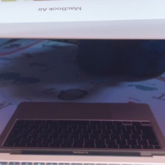 MacBookAir 13-inch 2020 ゴールドの画像