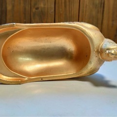 金の鳥　置物の画像