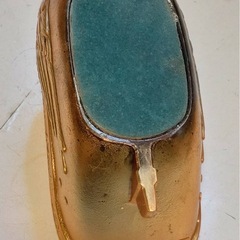 金の鳥　置物の画像