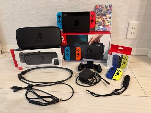 受渡決定】Nintendo Switch 本体 付属品