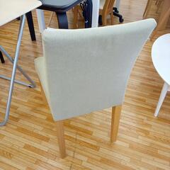 【リユースのサカイ八街店】★ジモティ割あり★ ダイニングチェア　ベージュ系　クリーニング済　YJ6939の画像