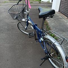 【切り替え付】折りたたみ自転車の画像