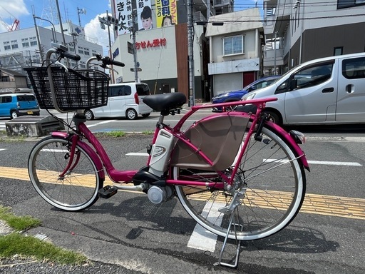 中古Panasonic電動アシスト自転車　8Ah 大阪 中古20インチPanasonic電動アシスト自転車 8Ah 大阪 - メルカリ