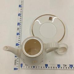 0722-279 Nestle　ティーポット＆ソーサーの画像