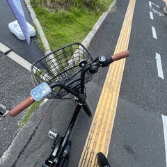 中古YAMAHA電動アシスト自転車　12.3Ah 大阪の画像