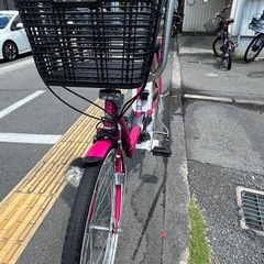 中古Panasonic電動アシスト自転車　13.2Ah3点灯　大阪の画像