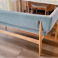 MOMO NATURAL L型 ベンチソファー ダイニングチェア