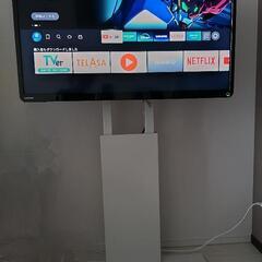 テレビ台・テレビスタンド　壁寄せ (32〜60v対応)の画像