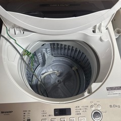 SHARP 洗濯機　2023年製の画像