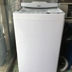 Haier　２０２２年　４．５K洗濯機の画像