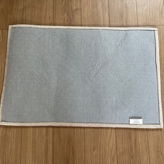 【中古】ギャッベ柄　玄関マット　の画像