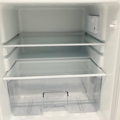 【家電1年保証】Abitelaxの2024年製 2ドア冷蔵庫　90Lの画像