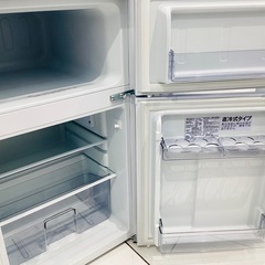 【家電1年保証】Abitelaxの2024年製 2ドア冷蔵庫　90Lの画像