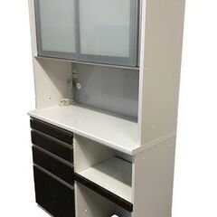 松田家具 キッチンボード ポサーダ 幅120 ソフトクローズ モイス