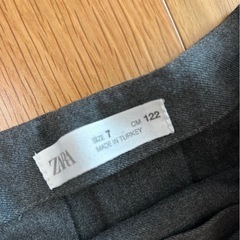 ZARA 黒　グレー　スカート　2点の画像