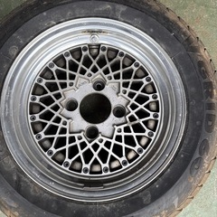 AE86 AMEメッシュホイール　2本　の画像