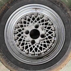 AE86 AMEメッシュホイール　2本　の画像