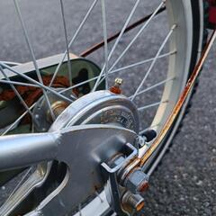 補助輪付き　自転車の画像