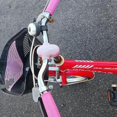 補助輪付き　自転車の画像