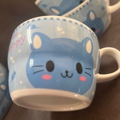お皿とカップセットの画像