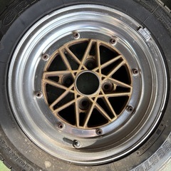 AE86 ワーク　エクイップ　アルミホイール　2本
　14インチの画像