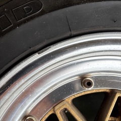 AE86 ワーク　エクイップ　アルミホイール　2本
　14インチの画像