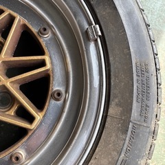 AE86 ワーク　エクイップ　アルミホイール　2本
　14インチの画像