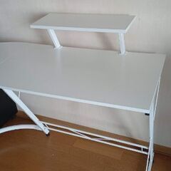 （美品）L字デスク　パソコンテーブルの画像
