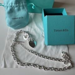 Tiffany ハートタグネックレスの画像