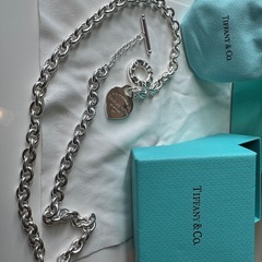 Tiffany ハートタグネックレスの画像