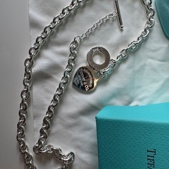 Tiffany ハートタグネックレスの画像