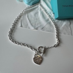 Tiffany ハートタグネックレスの画像