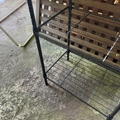 小型ラック　スチールラックの画像