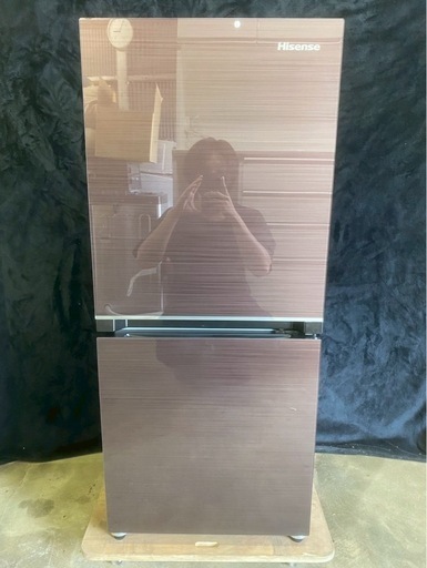 成約済み】Hisense ブラウン 冷蔵庫 HR-G13B-BR[134L /2ドア /右開き