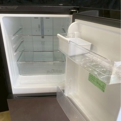 Hisense ブラウン 冷蔵庫 HR-G13B-BR[134L /2ドア /右開きタイプ] [冷凍室 46L]の画像