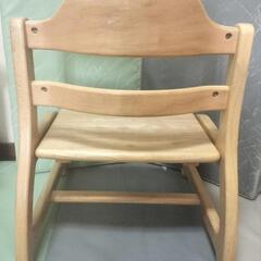 大和屋　すくすくローチェア　ナチュラルの画像