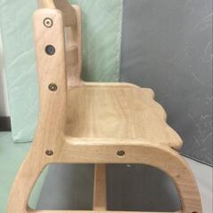 大和屋　すくすくローチェア　ナチュラルの画像