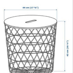 IKEA サイドテーブルの画像