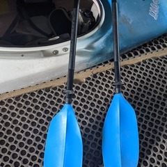 倶知安町 WAVE SPORT ダウンリバー カヤック パドル他付の画像