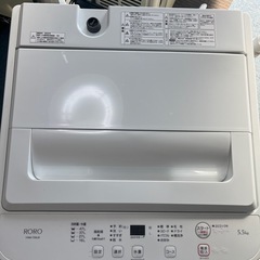 「美品」洗濯機YAMADA24年5，5kg仙台市内無料配達設置の画像