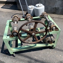 陶芸　作陶　ポットミル機　ポットミル×2　アルミナボール×たくさんの画像