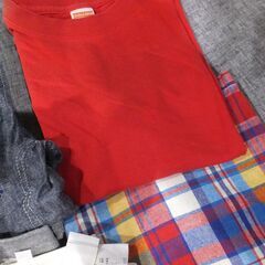 男の子の夏服★size１３０　エドウィン・無印良品の画像
