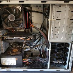 ジャンクPC GALLERIAデスクトップ 第4世代i7 16GB HD無しの画像