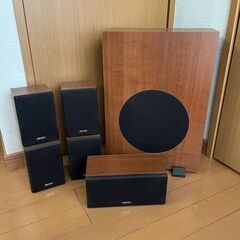 DENON ホームシアターセット（5.1ch）＋スピーカースタンド｜2007年製｜現状渡し・中野区引取限定の画像