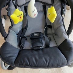 【美品】KATOJI カトージ ベビーバウンサー  NewYorkBaby ブラック 説明書付きの画像