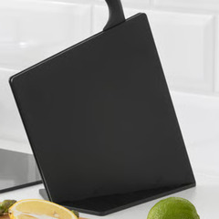 IKEA JÄMFÖRA ナイフ立て（ブラック、ナイフなし）の画像