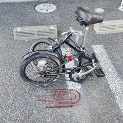 16インチ 折りたたみ自転車 お父さんバイク COOL EDITIONの画像